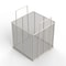 Anysizebasket Rectangular Wire Mesh Basket: 10Lx10Wx10H, 304 SS, 3/16 Rod Frame, Stacking Handles, Mesh: 4 x .063 TMT-100100100-A04S - alternate 1